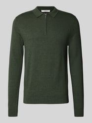 Regular fit gebreide pullover van puur katoen, model 'BERG' van SELECTED HOMME - 5
