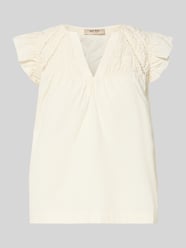 Blouse met vlindermouwen model 'Woda Izha' van MOS MOSH - 25
