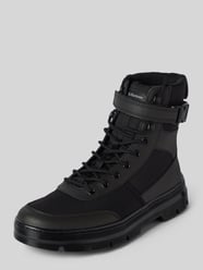 Boots mit Zugschlaufe Modell 'Combs Tech' von Dr. Martens Schwarz - 40