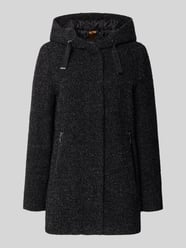 Kurzmantel mit Kapuze und verdecktem Reißverschluss von Gil Bret - 40