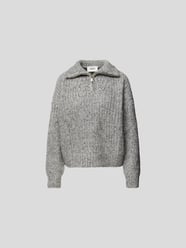 Oversized Pullover aus Alpaka-Mix von Ba&sh Grau - 18