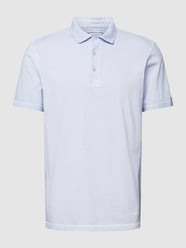Poloshirt mit Label-Details Modell 'SOHO RUGBY POLO' von Better Rich Blau - 29