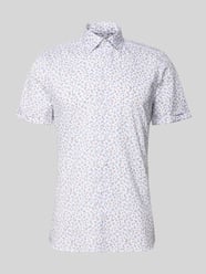 Slim Fit Freizeithemd mit floralem Allover-Print von OLYMP Level 5 - 46