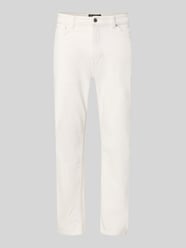 Straight Fit Jeans aus Baumwoll-Leinen-Mix von Marc O'Polo - 7