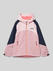 Jacke mit Reißverschlusstaschen von Killtec Pink - 14