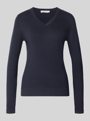 Pullover aus Viskose-Mix mit V-Ausschnitt von Christian Berg Woman - 4