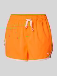 Spodenki kąpielowe o kroju relaxed fit z nadrukiem z logo od Puma - 34