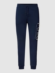 Spodnie dresowe z wyhaftowanym logo model ‘ATHLETIC’ od Polo Ralph Lauren Niebieski - 37