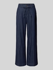 Wide Leg Jeans mit Bindegürtel Modell 'WENDY' von MAC - 9