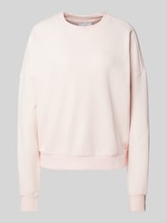 Sweatshirt mit gerippten Abschlüssen von Review Rosa - 26