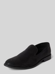 Loafers mit Label-Detail Modell 'BERTON' von Steve Madden Schwarz - 6