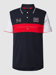 Poloshirt mit Motiv-Print von Christian Berg Men Rot - 41