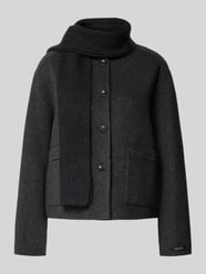 Wolljacke mit Schal Modell 'Maria Loisa' von MOS MOSH - 7