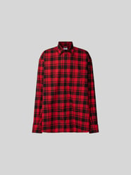 Freizeithemd mit Label-Print von VETEMENTS Rot - 39