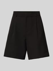Shorts mit Bundfalten Modell 'BERRY' von Only Schwarz - 7