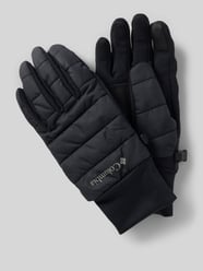 Handschuhe mit Label-Print von COLUMBIA Schwarz - 28