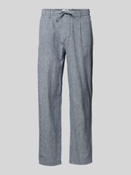 Stoffhose mit Leinen-Anteil und seitlichen Eingrifftaschen von Lindbergh - 13