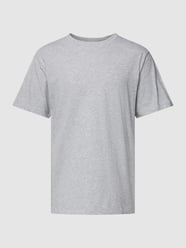 T-shirt z okrągłym dekoltem model ‘Cadel’ od !Solid Szary - 32
