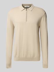 Regular Fit Strickpullover aus reiner Baumwolle Modell 'BERG' von Selected - 33