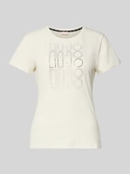 T-Shirt mit Strasssteinbesatz von LIU JO SPORT - 47