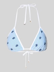 Góra bikini z haftowanym logo od Tommy Hilfiger - 12