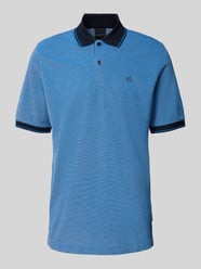 Poloshirt mit Label-Stitching von bugatti - 48