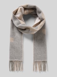 Schal mit Fransen von Marc Cain Beige - 21