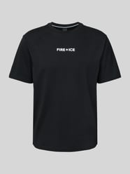 Poloshirt mit Label-Print Modell 'MICK' von FIRE + ICE - 19