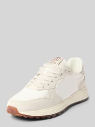 Sneakersy z mieszanki skóry z detalem z logo model 'Beywin' od GANT - 44