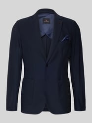 Marynarka garniturowa o kroju regular fit z fakturowanym wzorem model 'Bob' od Zuitable - 48