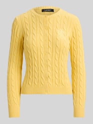 slim fit gebreid jack van puur katoen van Lauren Ralph Lauren - 35