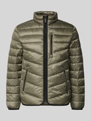 Kurtka pikowana o kroju regular fit ze stójką od Tom Tailor - 24