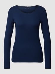 Longsleeve mit Rundhalsausschnitt von Montego Blau - 23