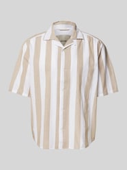 Relaxed fit vrijetijdsoverhemd met resortkraag, model 'TES' van ONLY & SONS Beige - 12