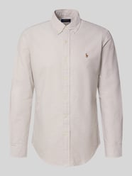 Custom Fit Freizeithemd mit Button-Down-Kragen von Polo Ralph Lauren Beige - 22