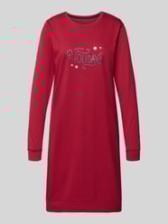 Regular fit nachthemd met all-over motiefprint, model 'XMAS' van Happy Shorts - 42