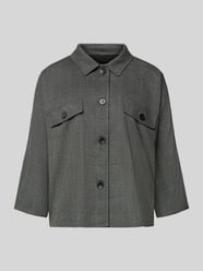 Żakiet o kroju relaxed fit z listwą guzikową i rękawem o dł. 3/4 od More & More - 11