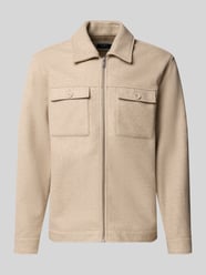 Hemdjacke mit Brusttaschen Modell 'JUNO' von MCNEAL Beige - 8