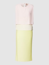 Midikleid mit Plisseefalten Modell 'Emanis' von BOSS Rosa - 29