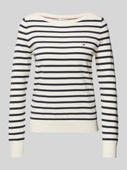 Gebreide pullover met boothals van Tommy Hilfiger - 35