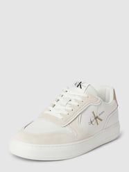 Sneaker mit Label-Print von Calvin Klein Jeans Beige - 3