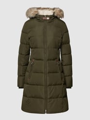 Daunenmantel mit herausnehmbarer Kapuze Modell 'COTTON HAND' von Lauren Ralph Lauren Grün - 46