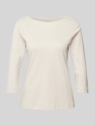 Longsleeve mit 3/4-Arm von Christian Berg Woman Beige - 17