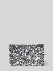 Clutch mit Paillettenbesatz von Abro Grau - 11