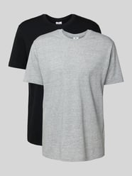 T-Shirt mit Logo-Badge im 2er-Pack von Champion - 43