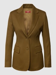 Blazer mit angedeuteten Pattentaschen Modell 'NILO' von Max Mara Studio - 25