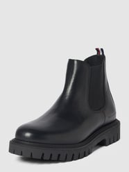 Buty chelsea z elastycznymi wstawkami model ‘PREMIUM’ od Tommy Hilfiger Czarny - 40