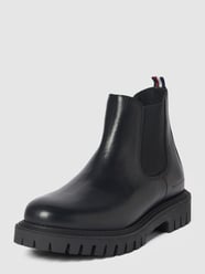 Chelsea Boots mit elastischen Einsätzen Modell 'PREMIUM' von Tommy Hilfiger Schwarz - 10