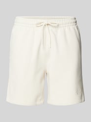 Regular Fit Sweatshorts mit Logo-Stitching Modell 'SIMBA' von SERGIO TACCHINI - 4