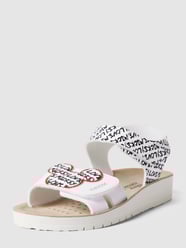 Sandalen mit Disney®-Details von Geox Weiß - 15